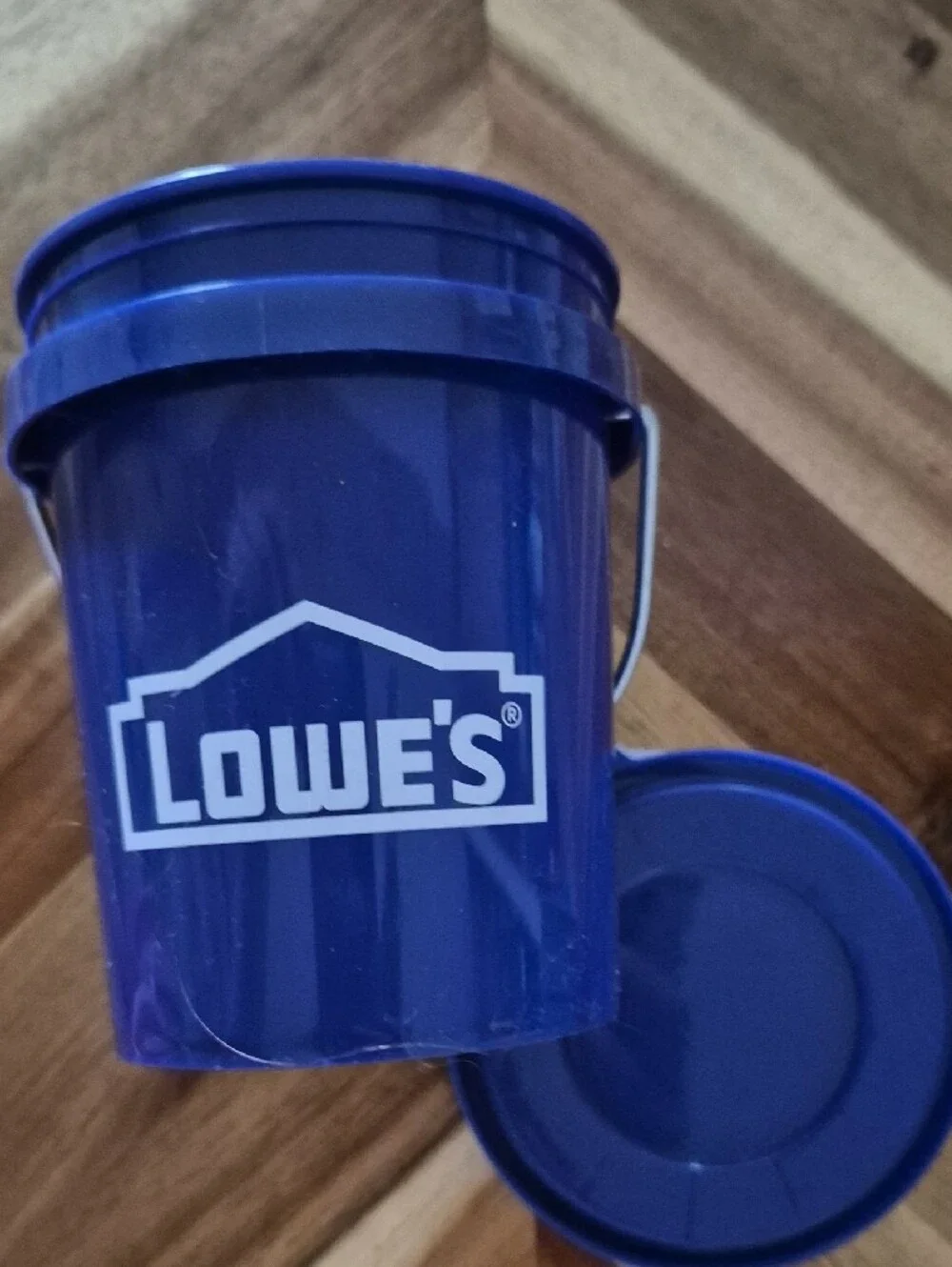 Colorful Lowes Mini Buckets - Pink, Blue, Teal
